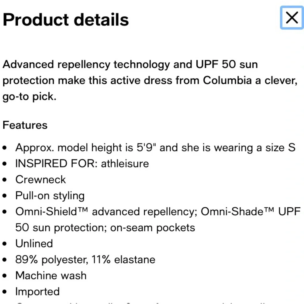 Columbia Women’s PFG Freezer III Dress Tiger Lily print New with Tags sz Large - Picture 13 of 14